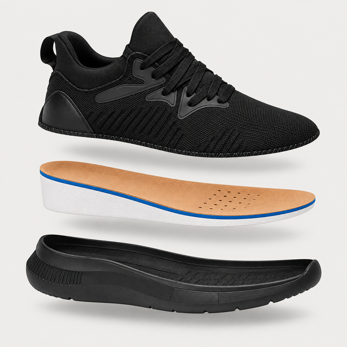 ELEVATESHOES BLACK ALPHA