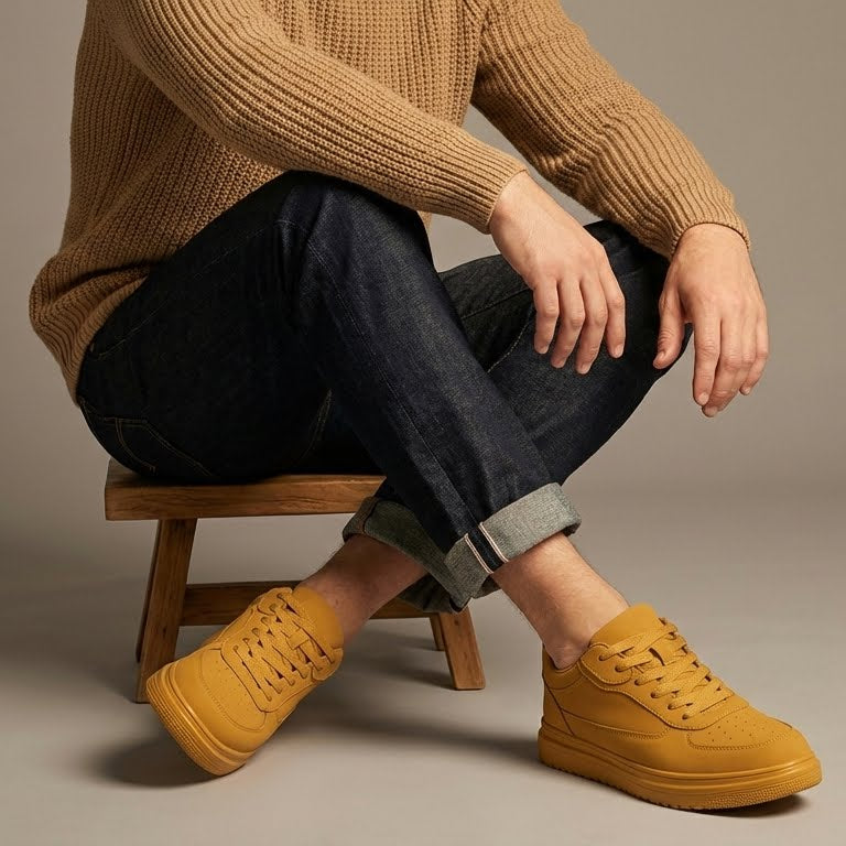 ELEVATESHOES CASUAL BEIGE